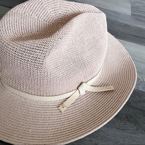 Lauren Conrad Blush Textured Panama Hat - Picture 5 of 6